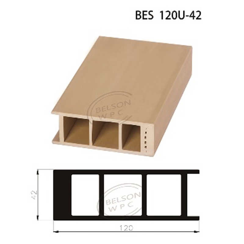 保尔森 BES 120U-42 木塑组装门配件顶部和底部使用